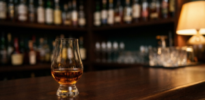 ev barında viski