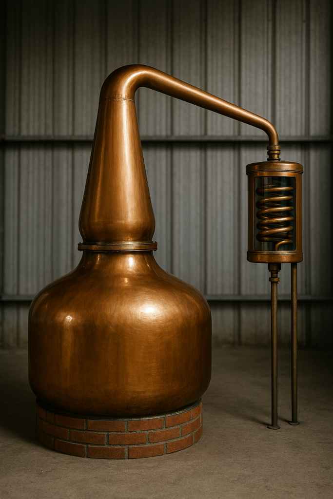 Bakır imbik görseli