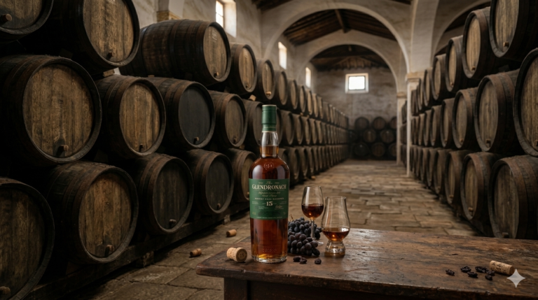 glendronach 15 bir sherry bodegasında