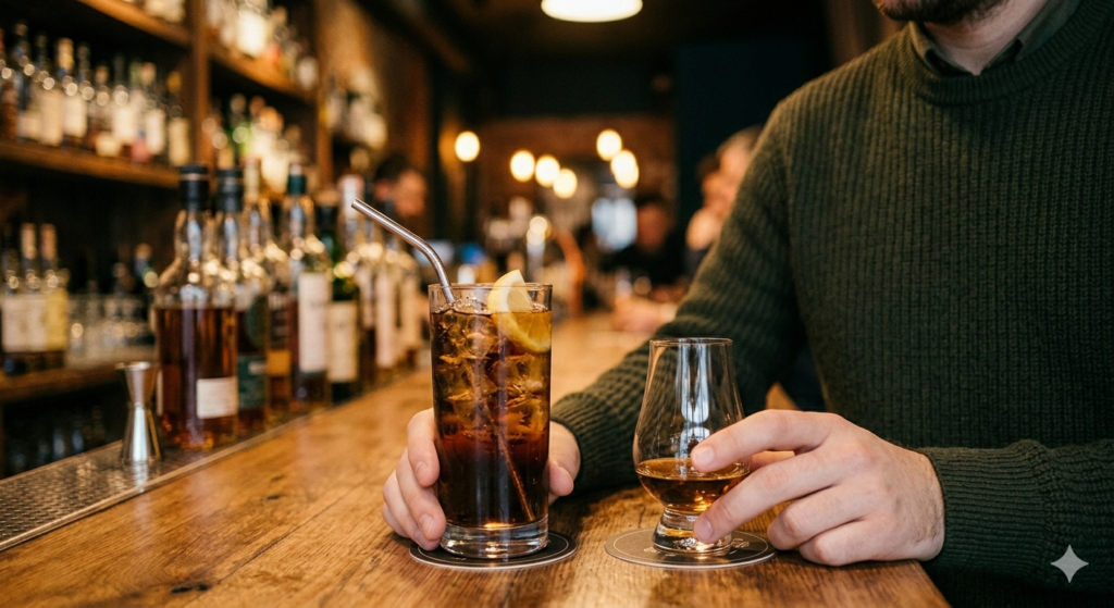 highball viski kola vs. sek viski